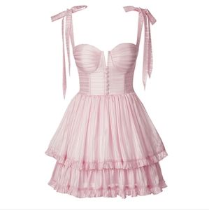 Adeirlina pink mini dress Fragrant Jasmine size XS